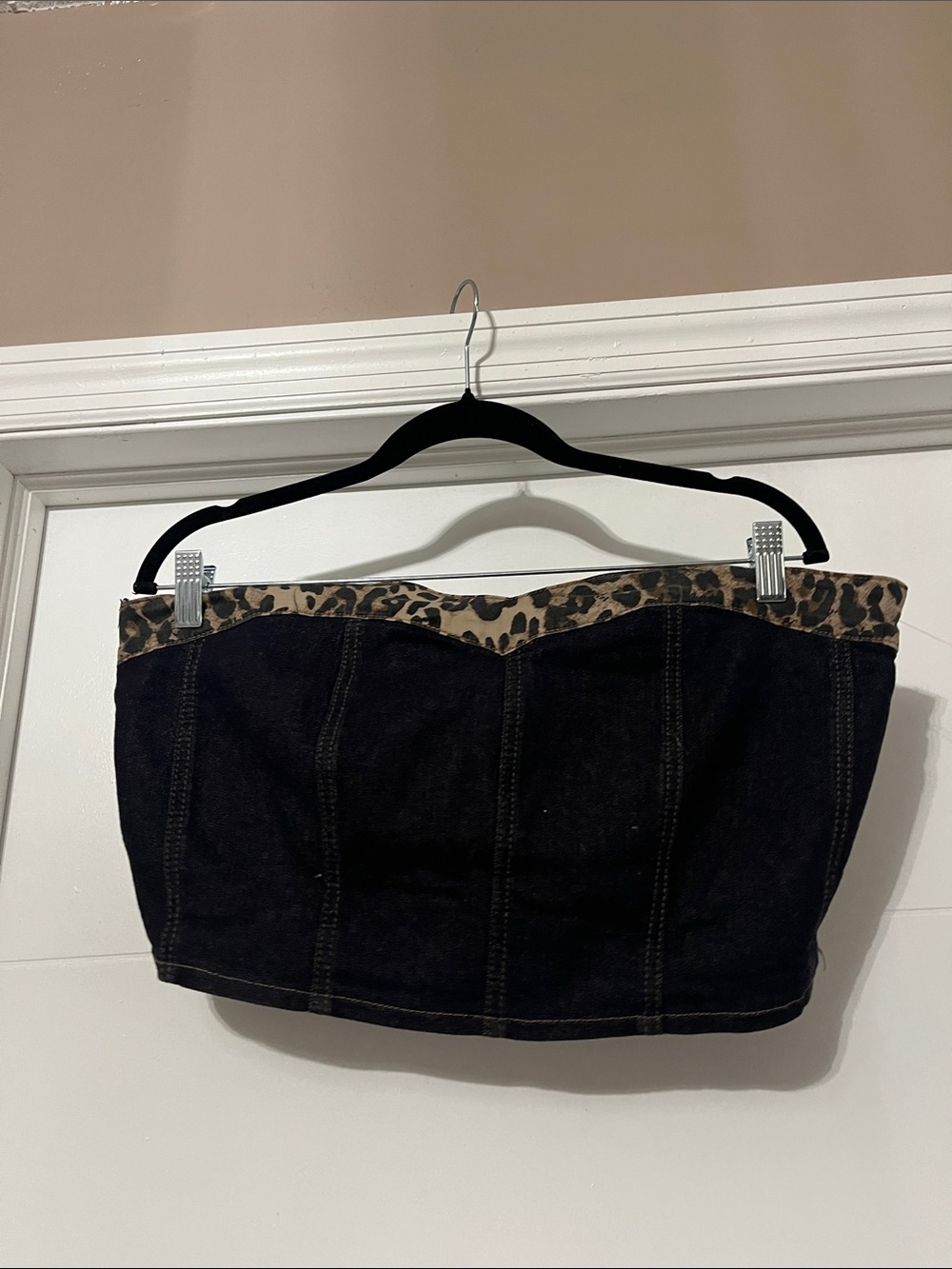 Fashionnova Crop Denim Top